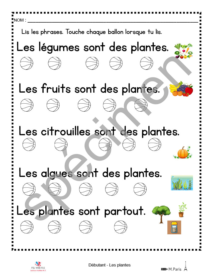 Ensemble Deb 1 étoile Les plantes