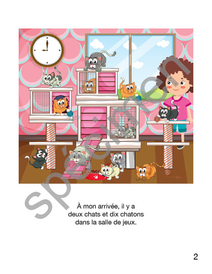 Ensemble 3 étoiles Chats et chatons