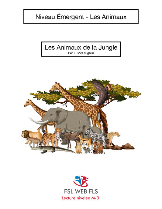 Ensemble Emer Les animaux de la jungle