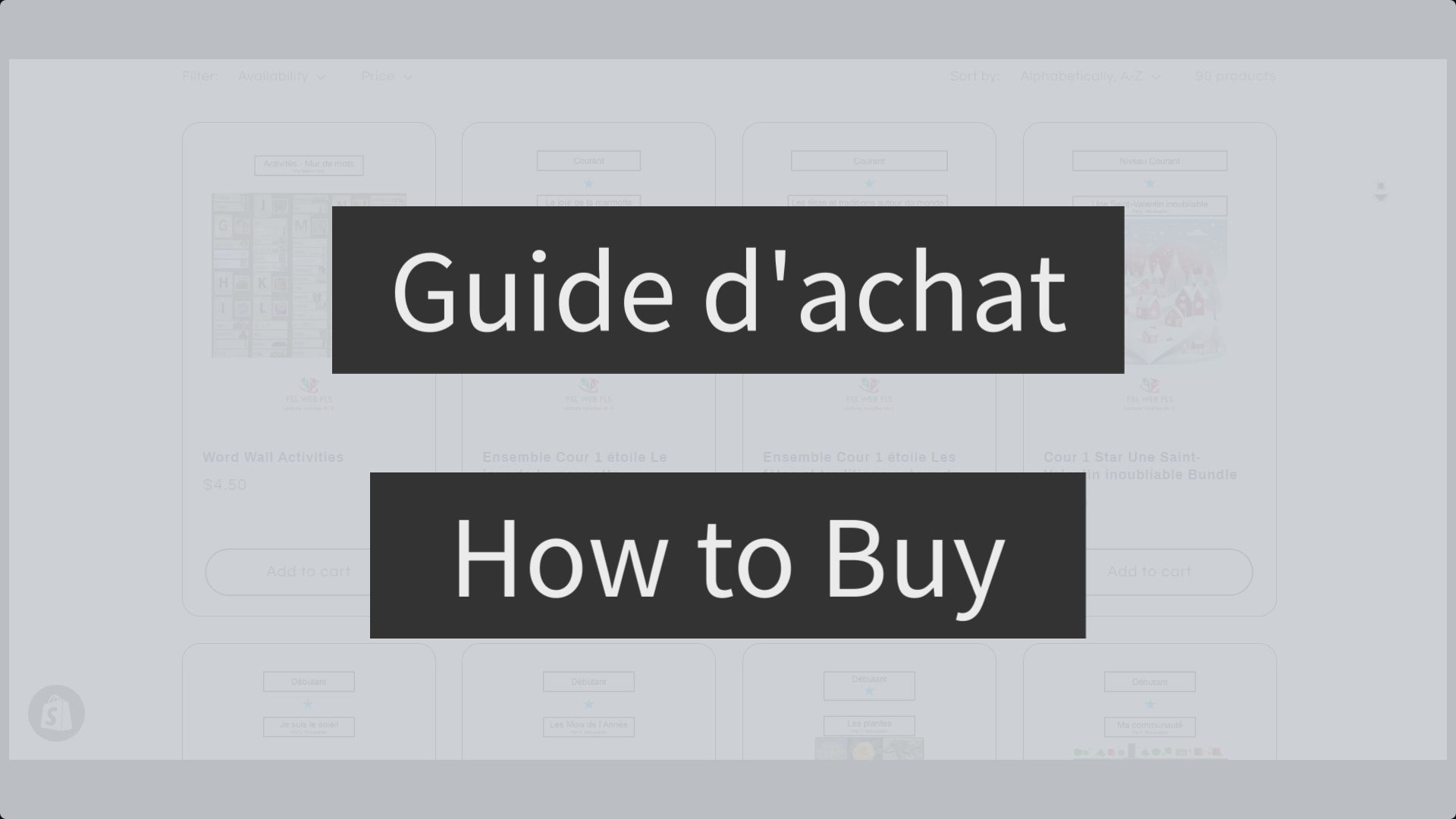 Charger la vidéo : Guide d&#39;achat